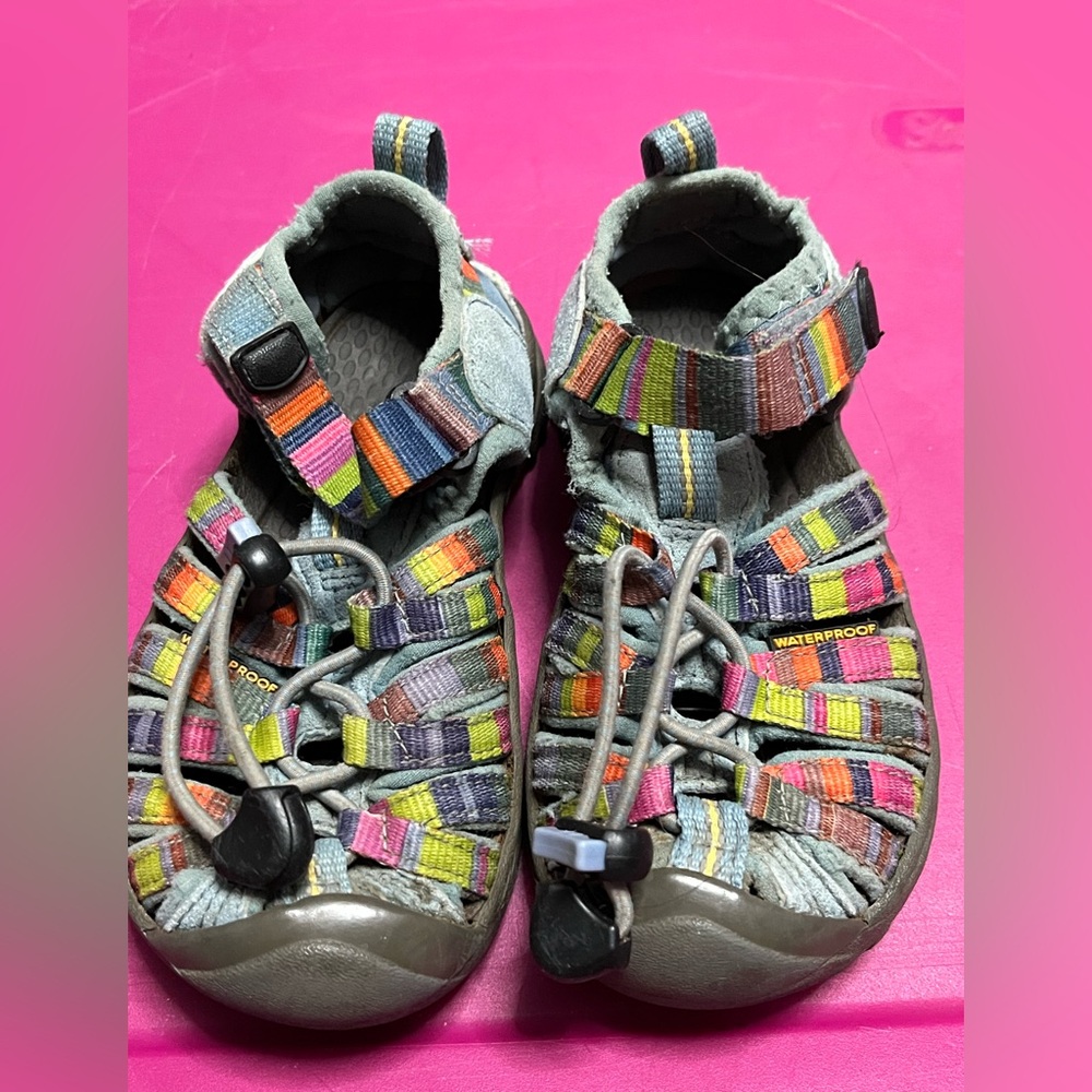 Keen Vibrant Multi-Color Sandals with Protective Toe